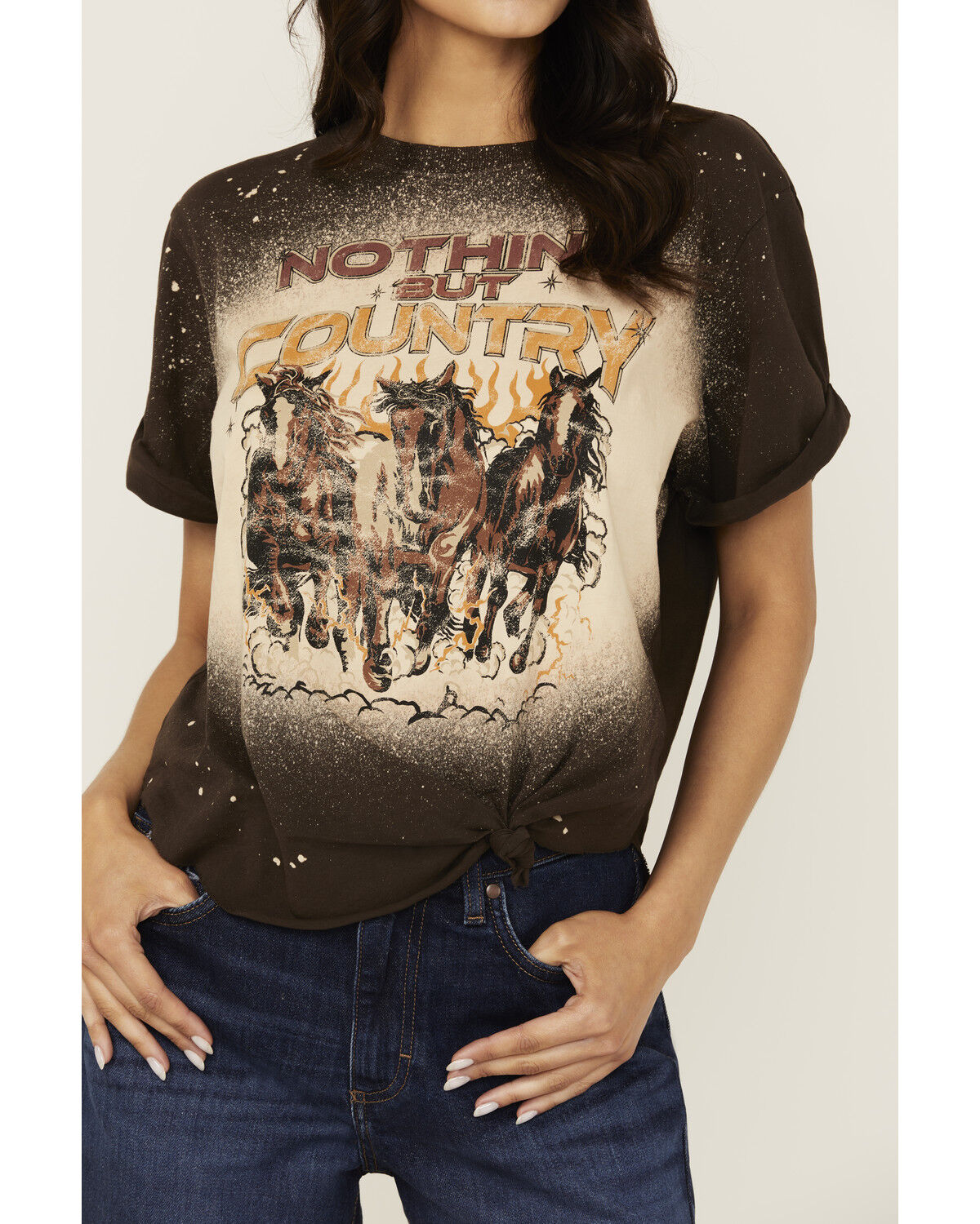 Shyanne Women's Nothing But Country Short Sleeve Graphic Tee