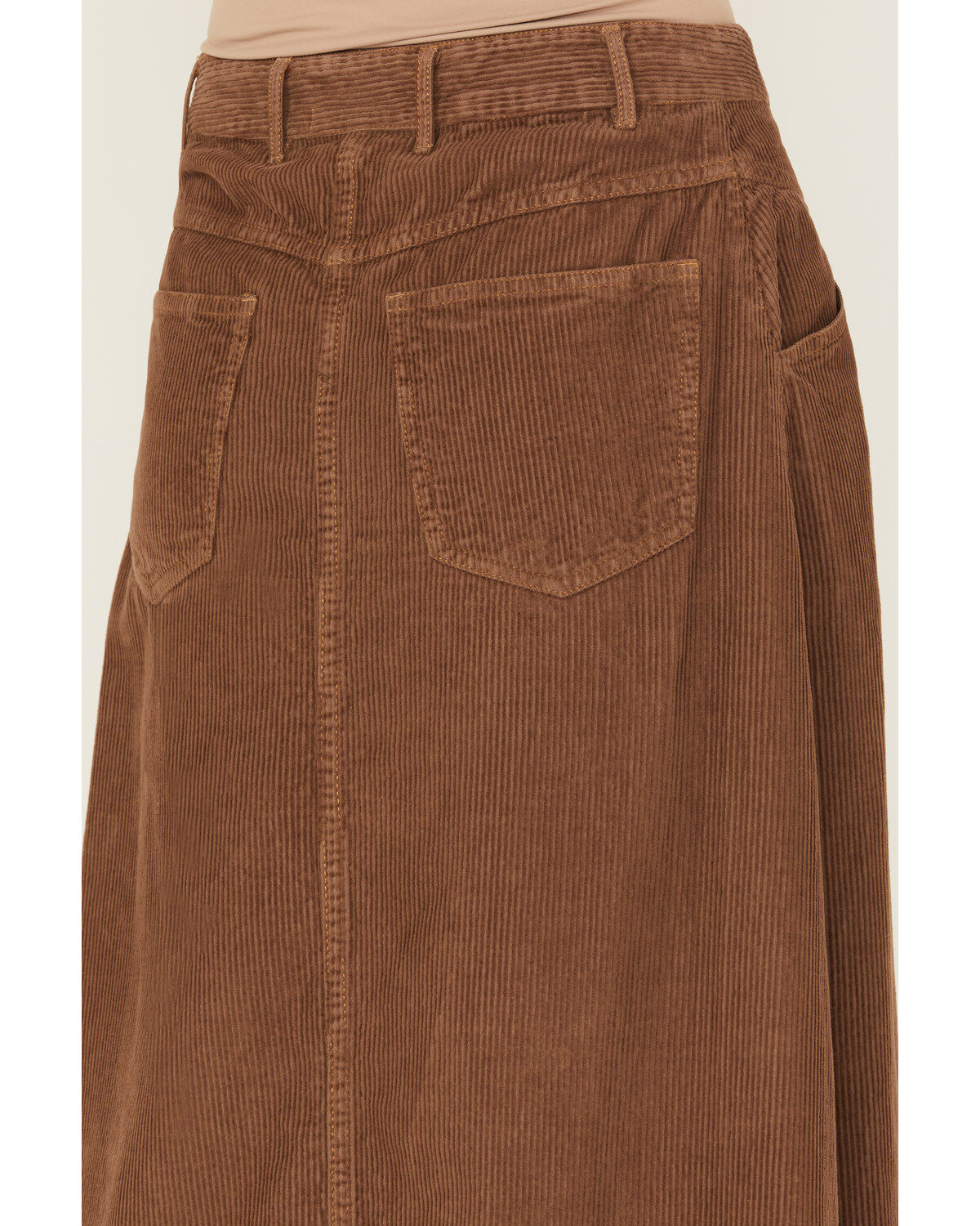 Free People Women's Come As You Are Corduroy Maxi Skirt