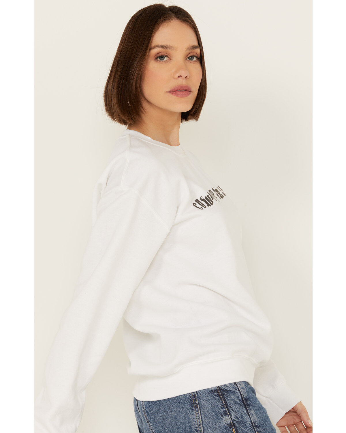 Gina Tees Women's Cowboy Up or Shut Up Sweatshirt