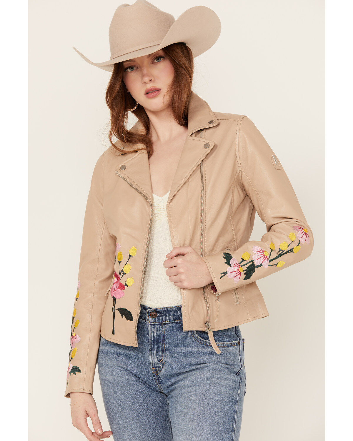 Mauritius Leather Women's Peonie Leather Jacket