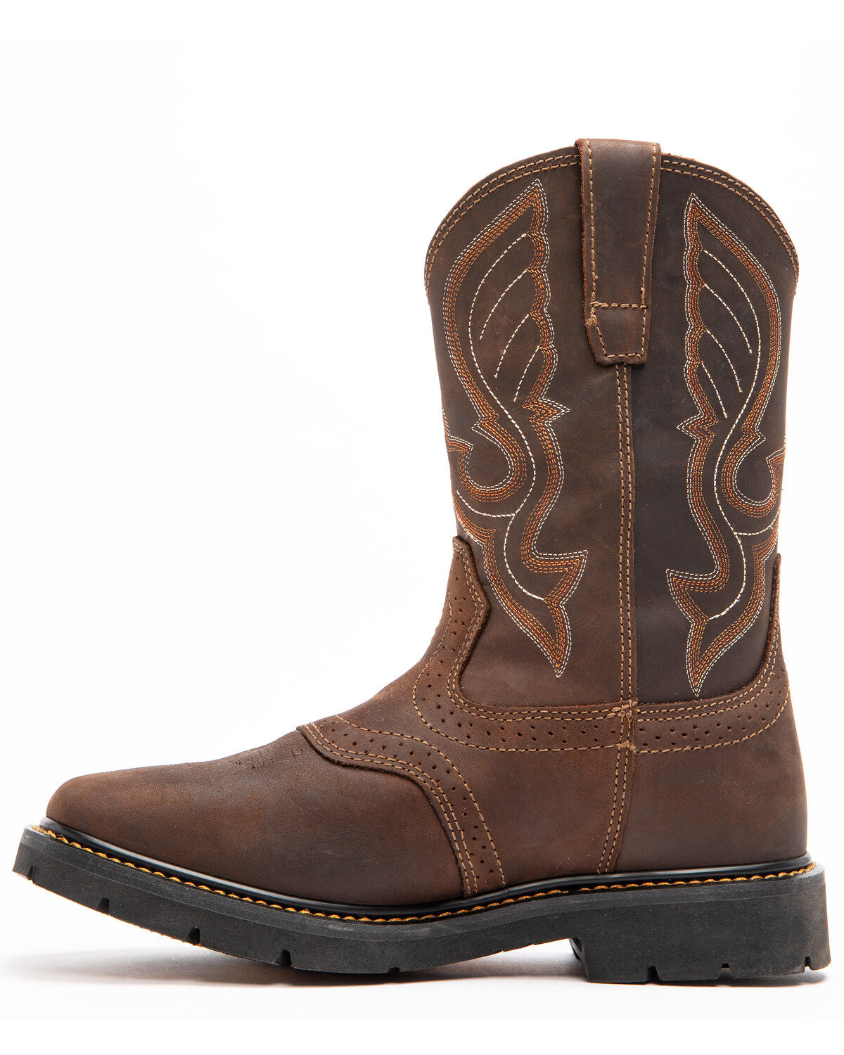 Cody James Men's Mustang Saddle Waterproof Western Work Boots - Soft Toe