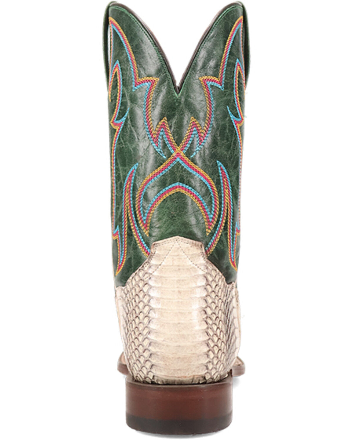 Dan Post Men's Exotic Snake Western Boots - Broad Square Toe