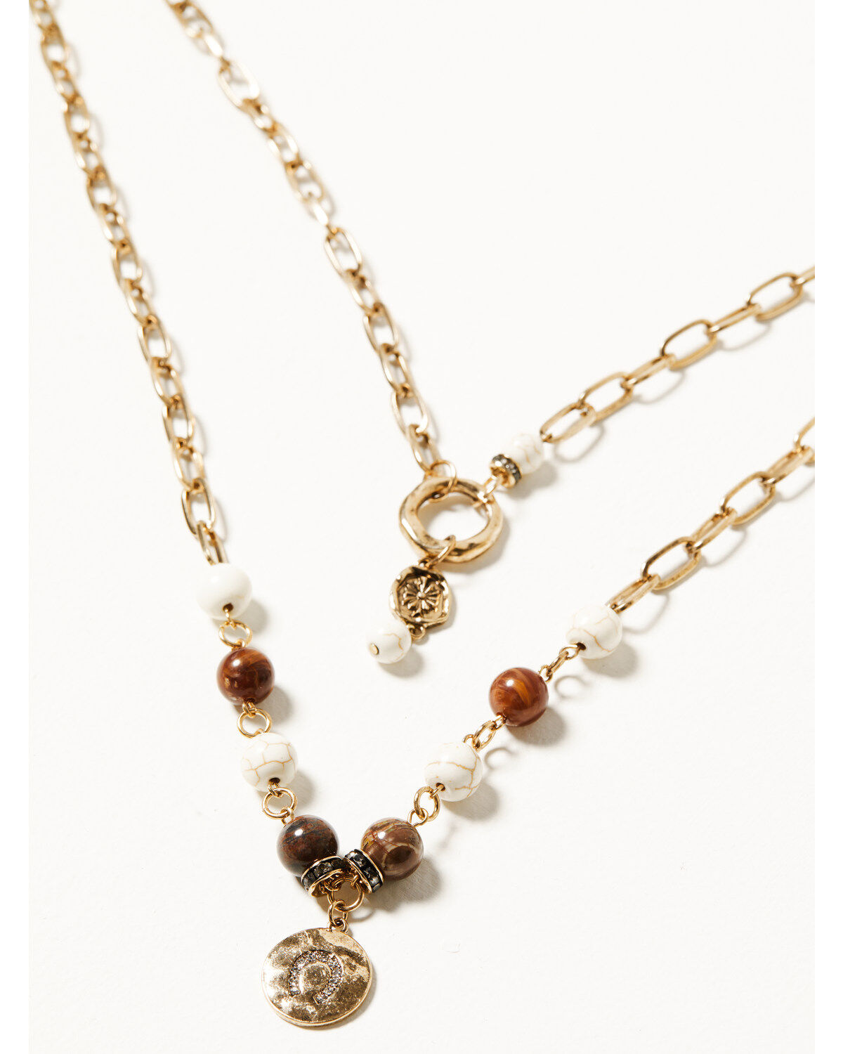 Shyanne Women's Summer Moon Antique Gold Jewelry Set - 3 Piece