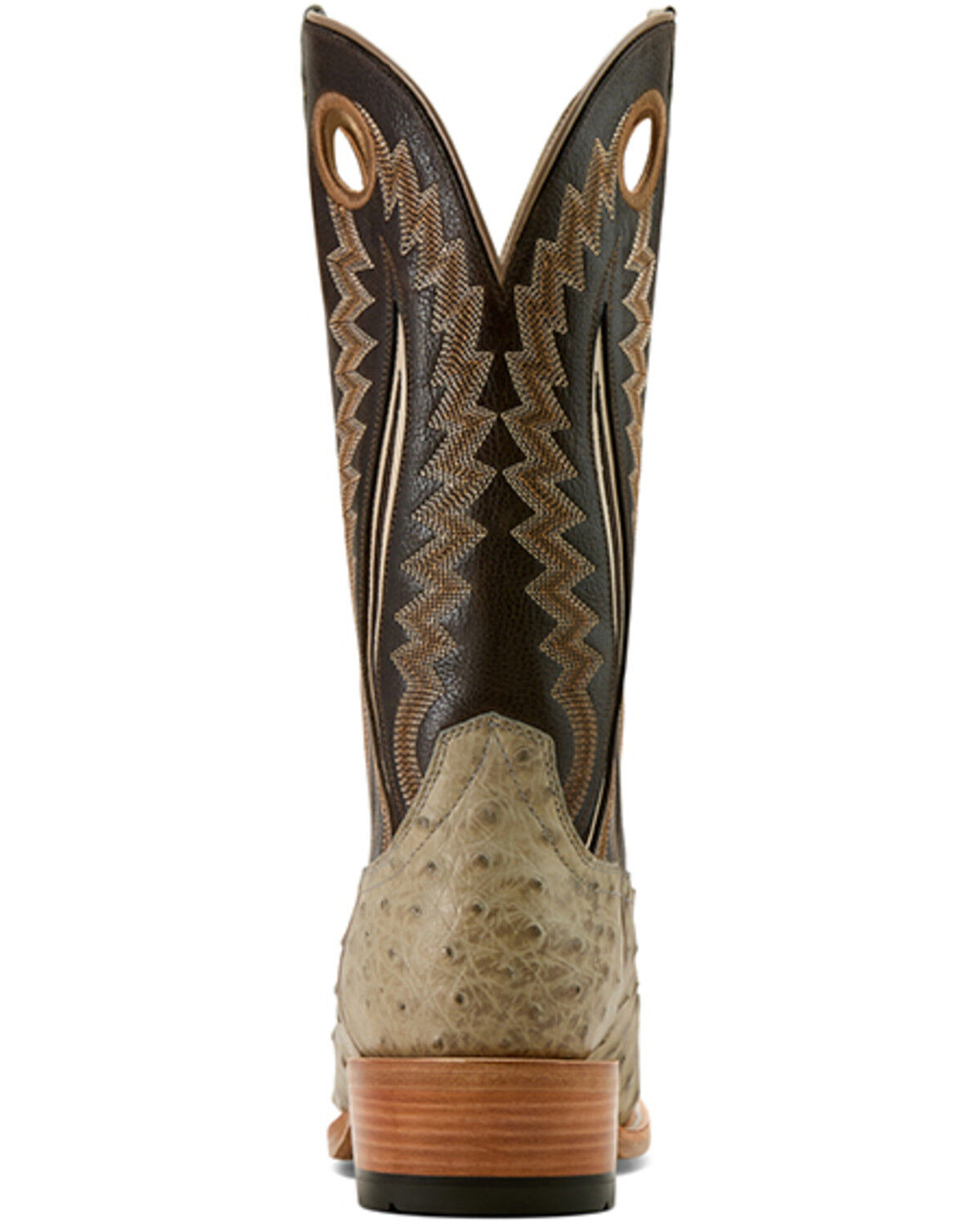 Ariat Men's Futurity Outlaw Exotic Ostrich Western Boots - Square Toe