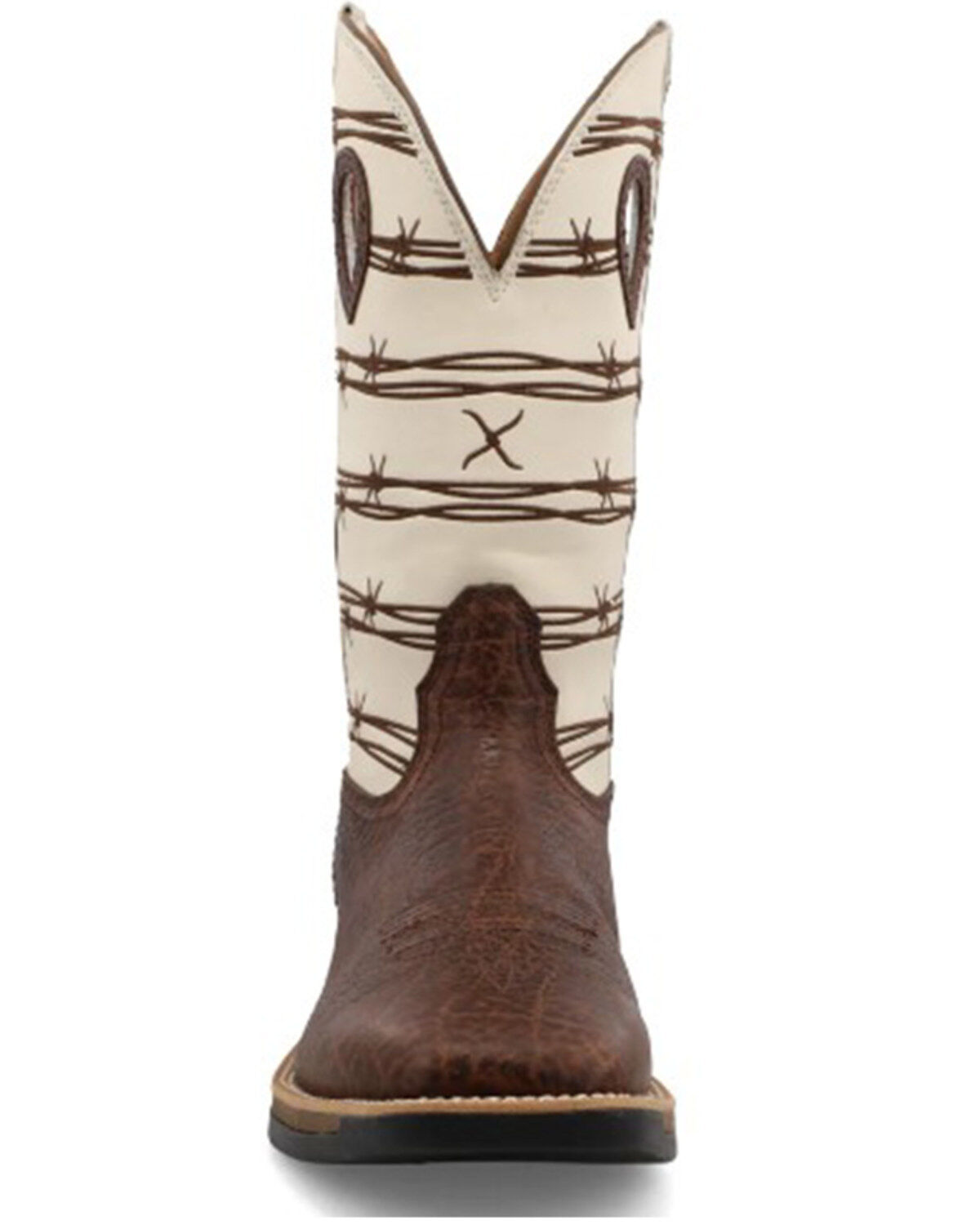 Twisted X Men's 12" Elephant Print Tech X Western Performance Boots - Broad Square Toe