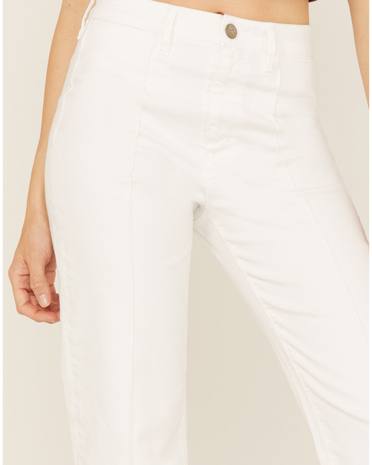 Unpublished Denim Women's Front Seam Straight Jeans