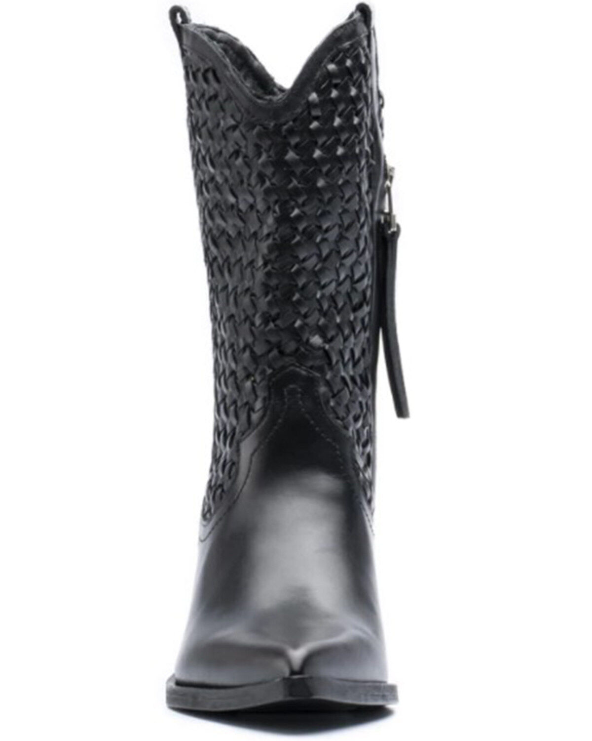 Golo Women's Reverse Woven Shaft Western Fashion Boots - Snip Toe