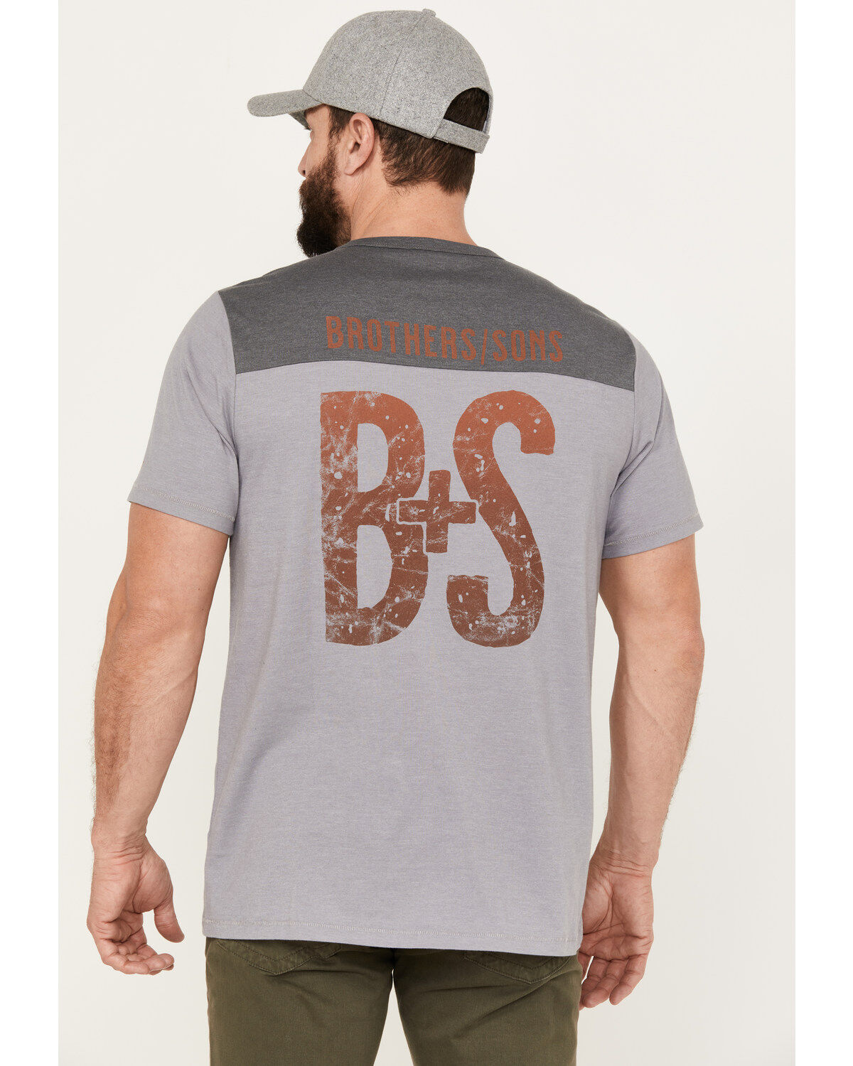 Brothers and Sons Men's Football Short Sleeve T-Shirt
