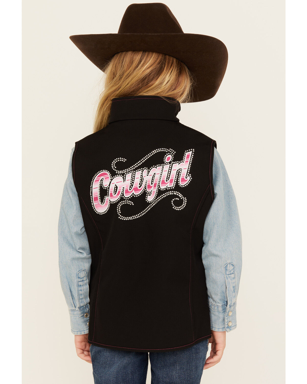 Cowgirl Hardware Girls' Sassy Cowgirls Vest
