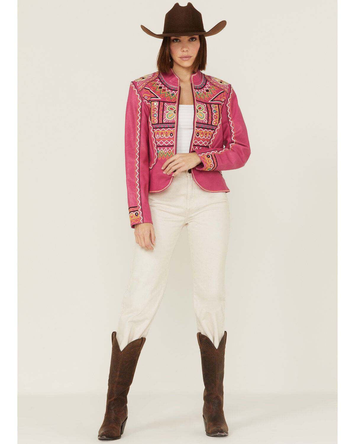 Double D Ranch Women's Festival of Colors Southwestern Geo Jacket