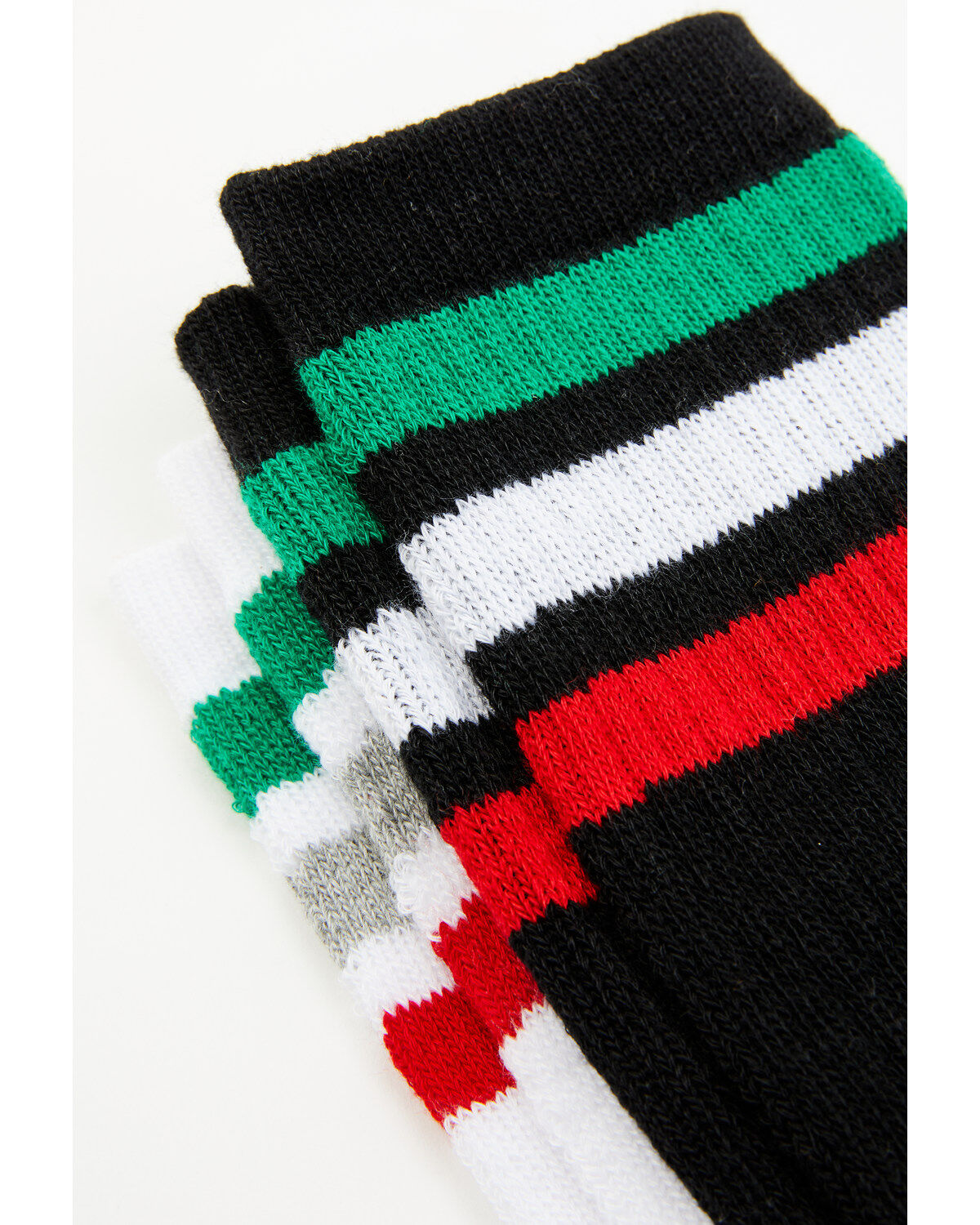 Cody James Men's Mexican Flag Stripe 2-pack Socks
