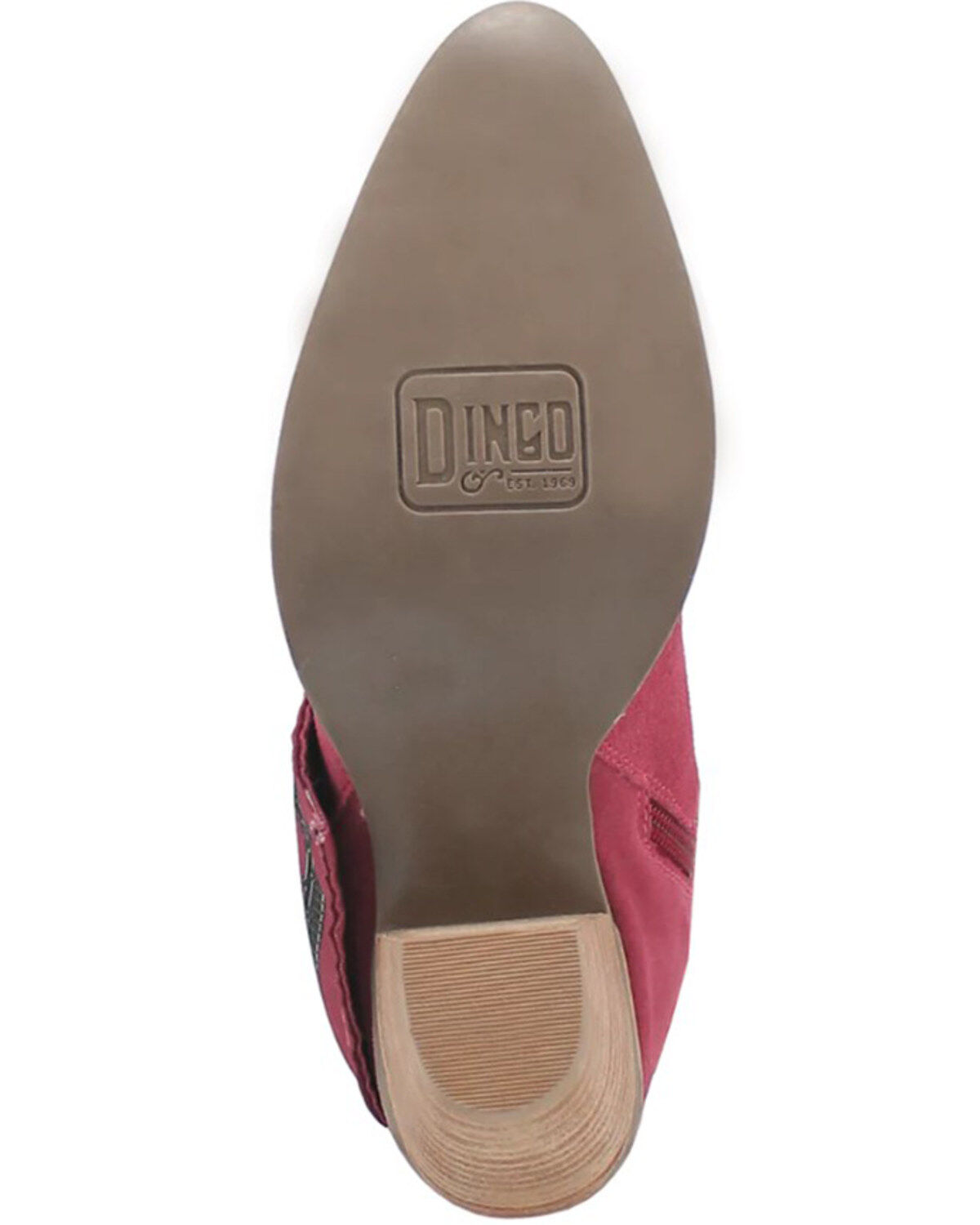 Dingo Women's Suede Bandida Western Booties - Round Toe