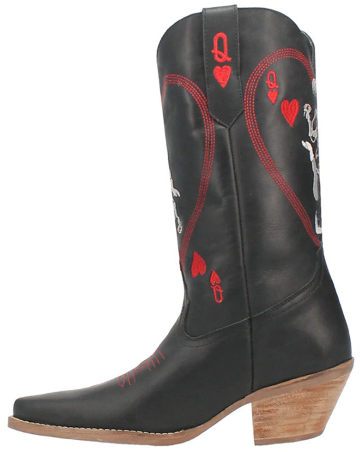 Dingo Women's Queen A Hearts Western Boots - Snip Toe