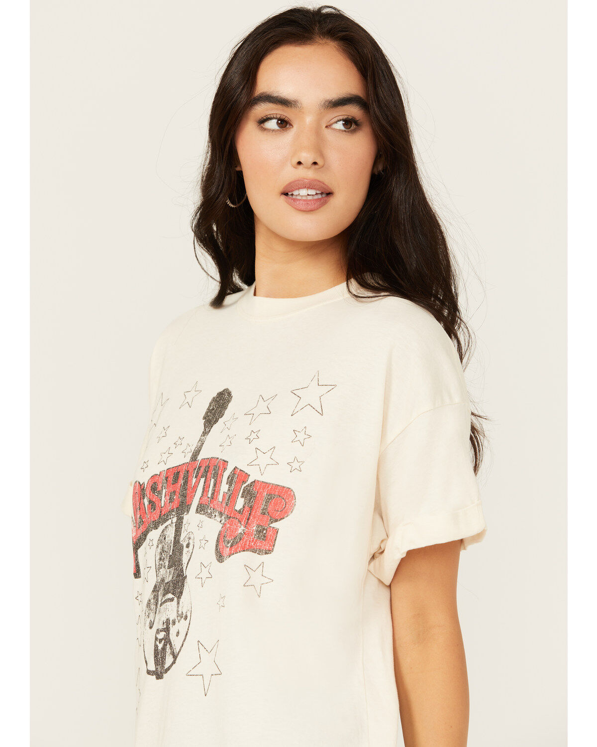 Girl Dangerous Women's Nashville Star Relaxed Short Sleeve Graphic Tee