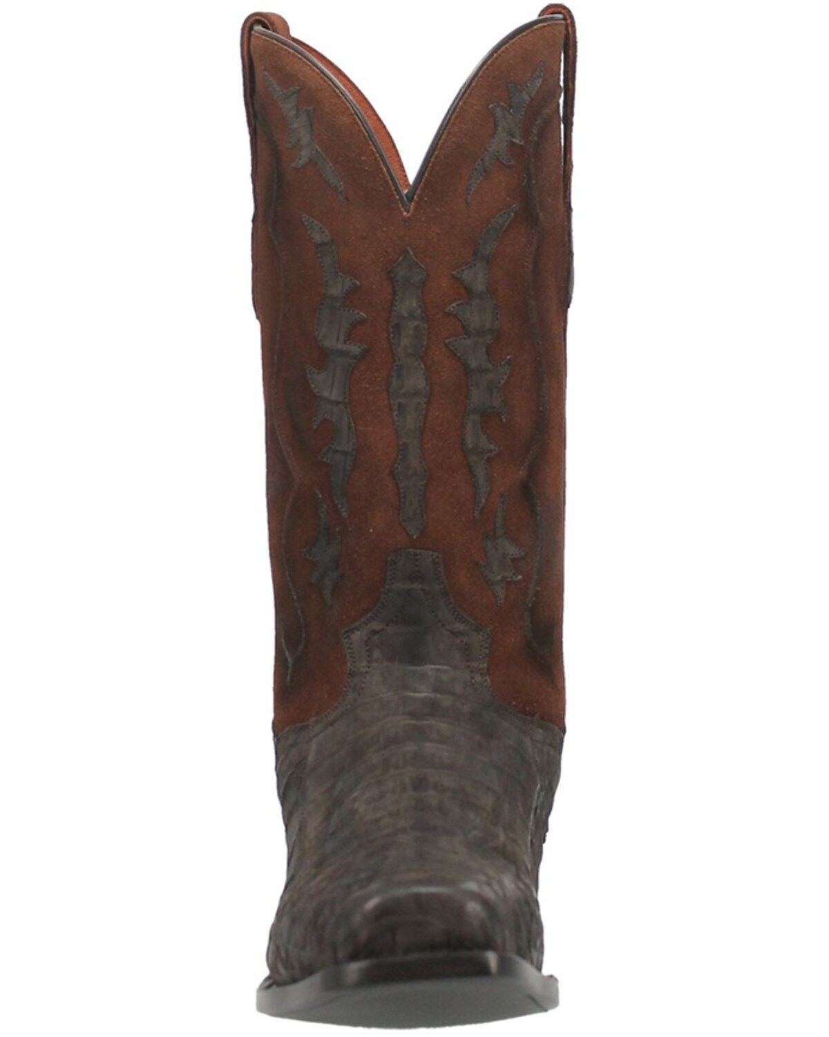 Dan Post Men's Socrates Exotic Caiman Tall Western Boots - Square Toe