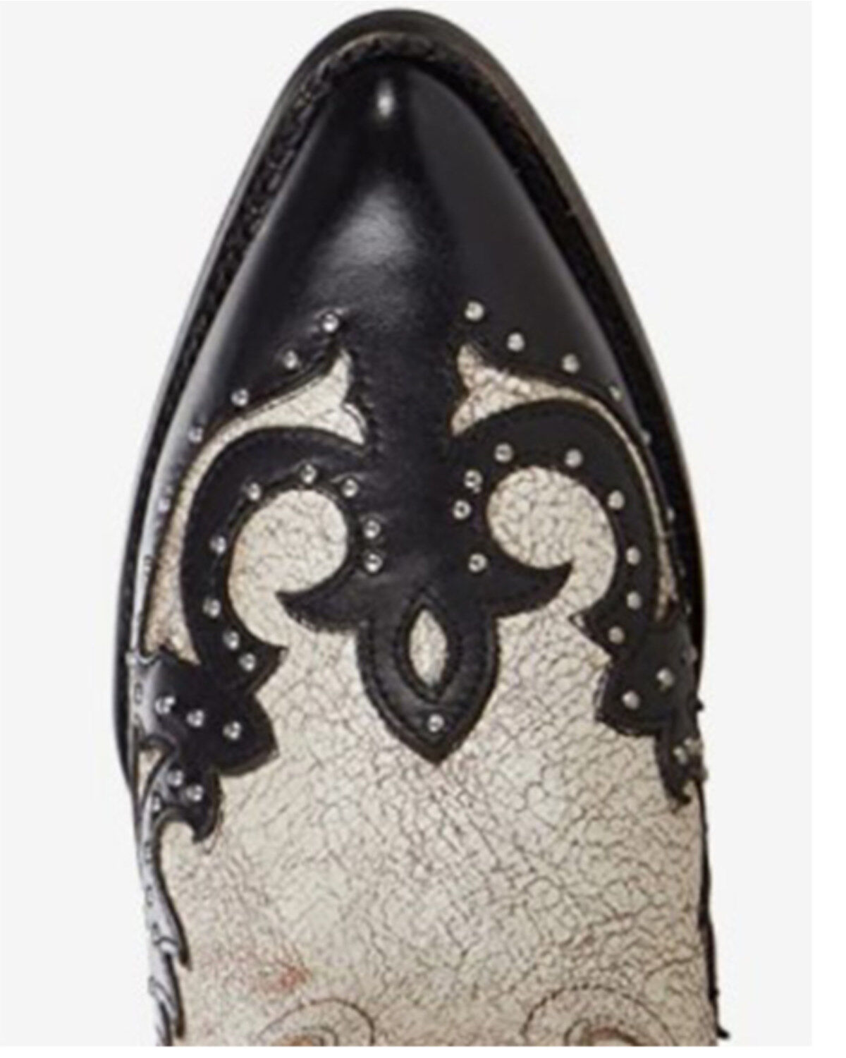 Corral Women's Black Overlay & Studs Western Boots - Round Toe