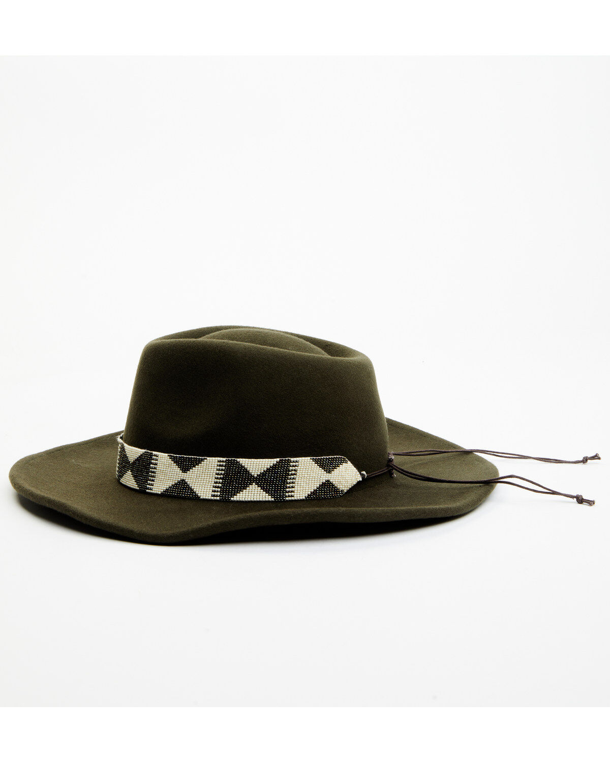 Nikki Beach Women's Moss Kaia Beaded Fedora