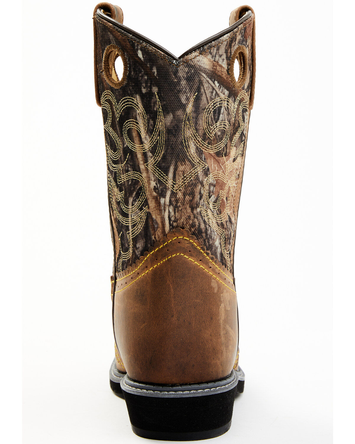 Smoky Mountain Women's Pawnee Camo Western Boots - Square Toe