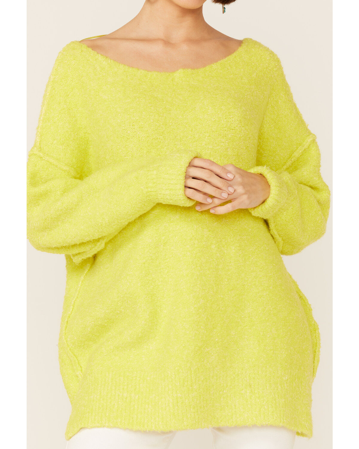 Free People Women's Citron Moira Slouchy Tunic Sweater