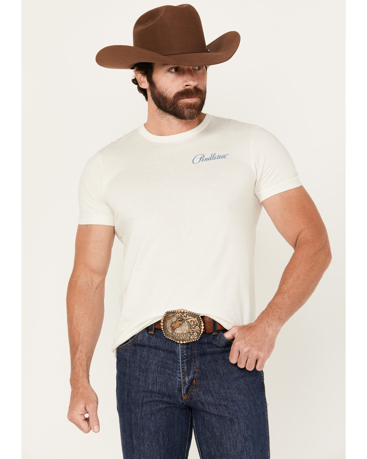 Pendleton Men's Boot Barn Exclusive Pinto Mountains Short Sleeve Graphic T-Shirt