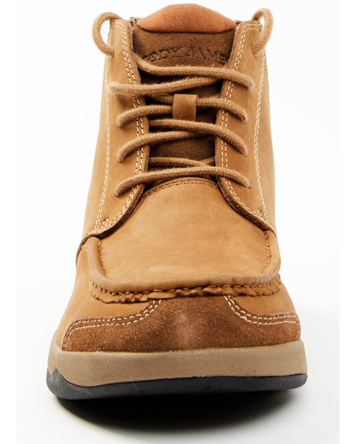 Cody James Men's Crazy Horse Lace-Up Casual Western Boots - Moc Toe