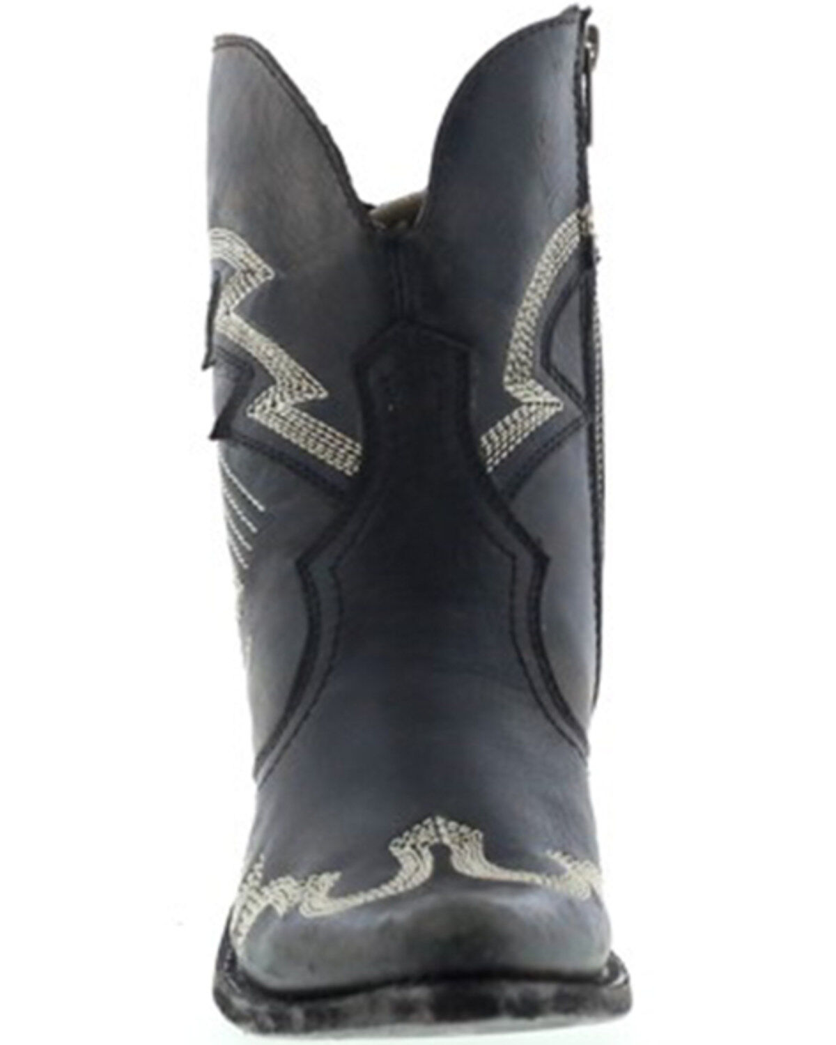 Liberty Black Women's Side Bug & Wrinkle Mosel Short Western Boots - Snip Toe