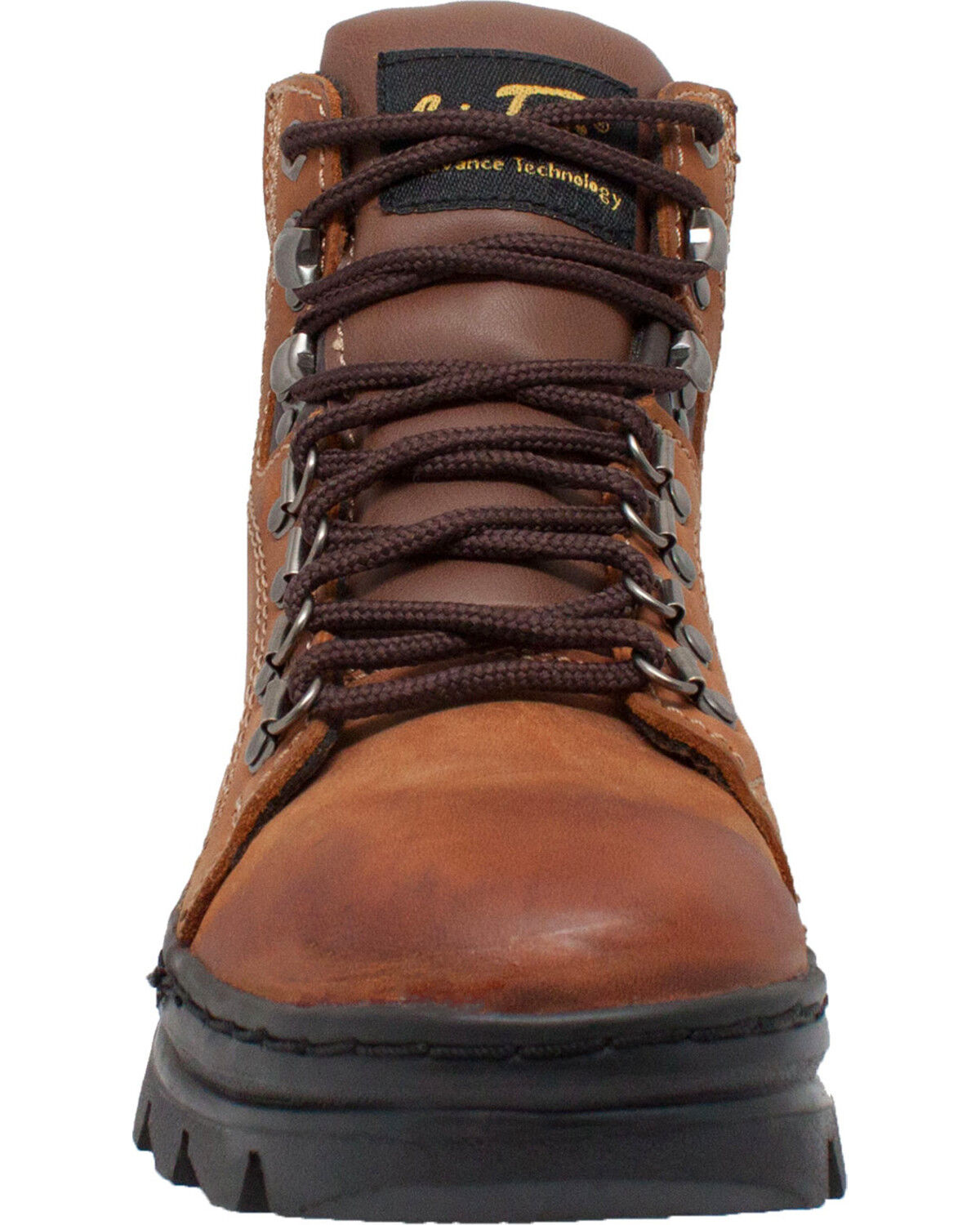 Ad Tec Women's 6" Leather Work Hiker Boots - Soft Toe