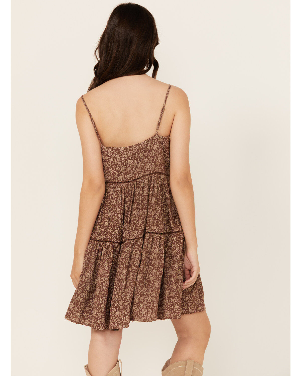 Cleo + Wolf Women's Beau Printed Mini Dress