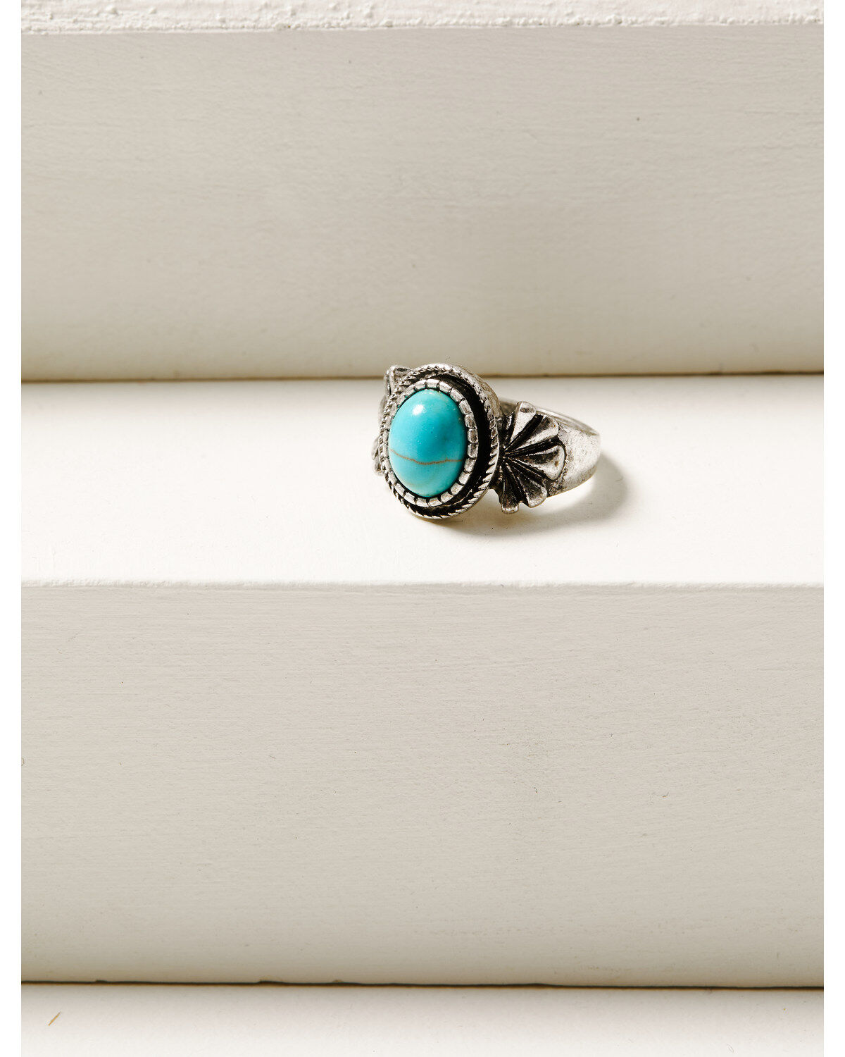 Shyanne Women's Cactus Rose Longhorn 5-Piece Ring Set