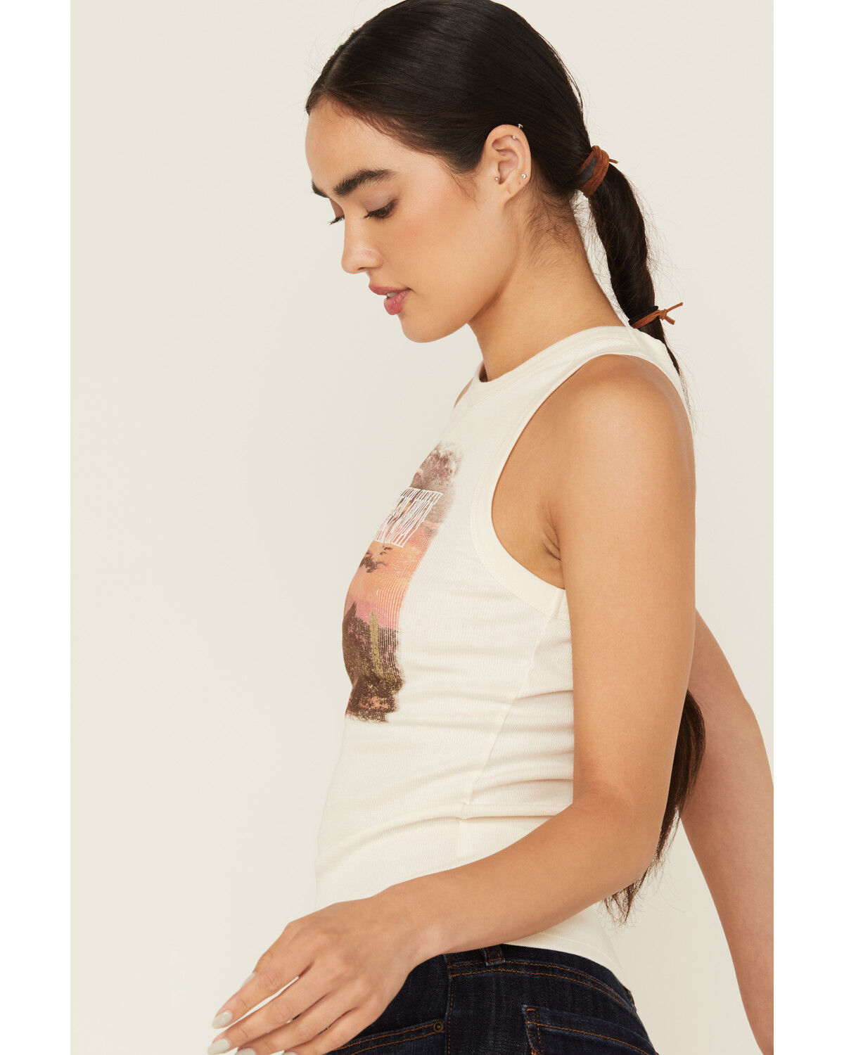 Idyllwind Women's Outlaw Livin Sleeveless Ribbed Tank Top