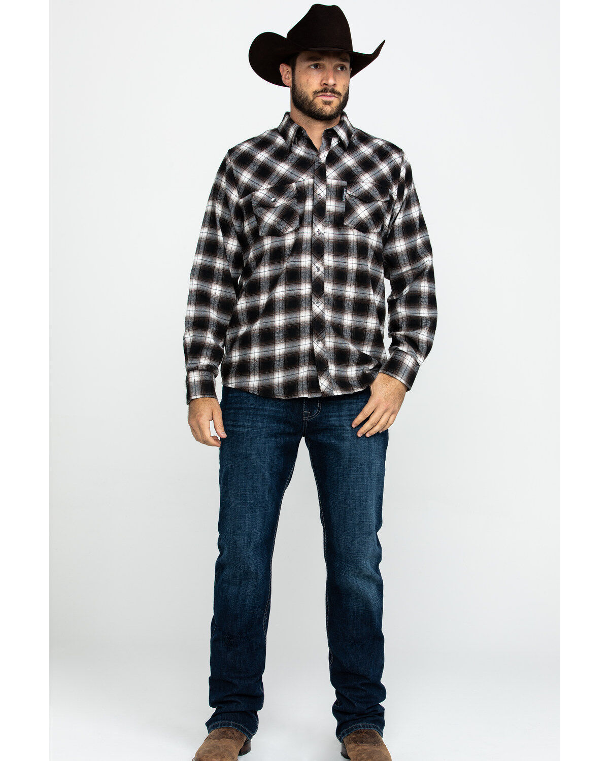 Outback Trading Co. Men's Rogan Performance Flannel Shirt