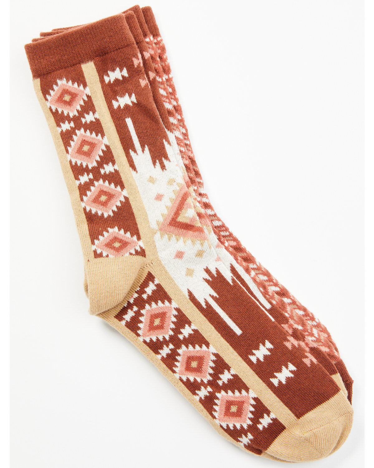 Shyanne Women's Riley Southwestern Print Socks - 2 Pack
