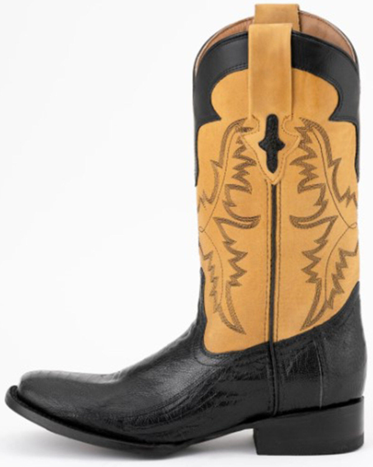 Ferrini Men's Nash Exotic Ostrich Leg Western Boots - Square Toe