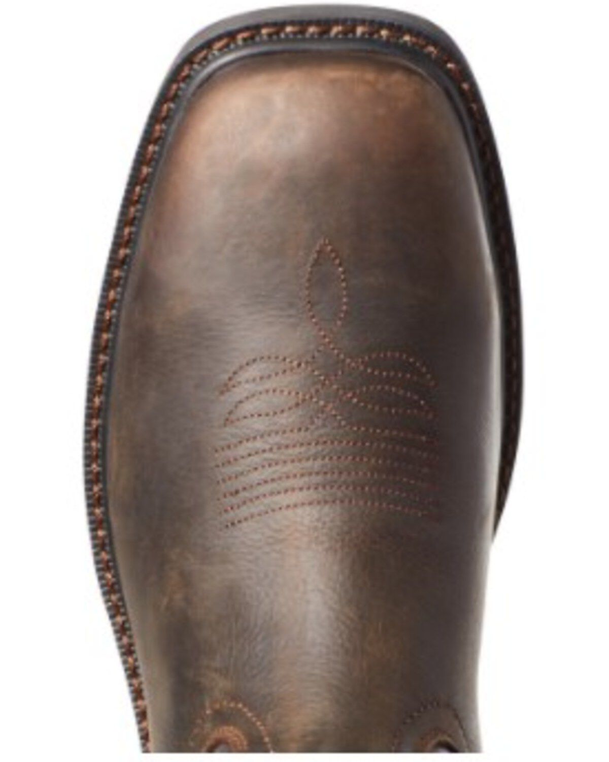 Ariat Men's Brown Groundwork Western Work Boots - Soft Toe