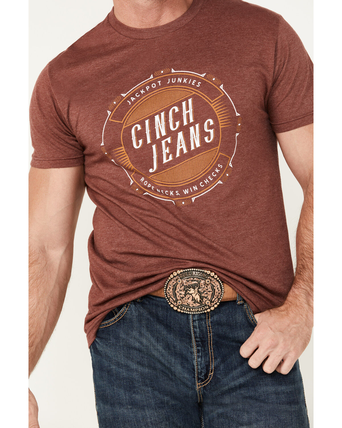 Cinch Men's Logo Short Sleeve T-Shirt