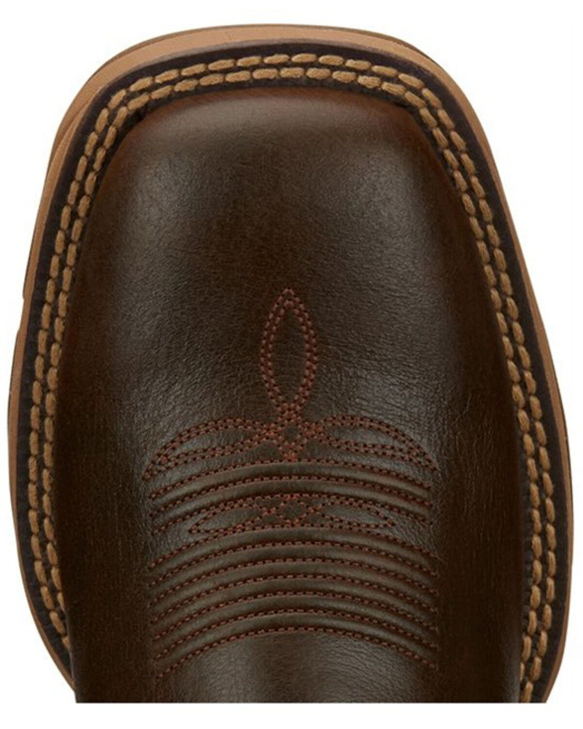 Tony Lama Men's Bartlett Coffee Western Work Boots - Soft Toe