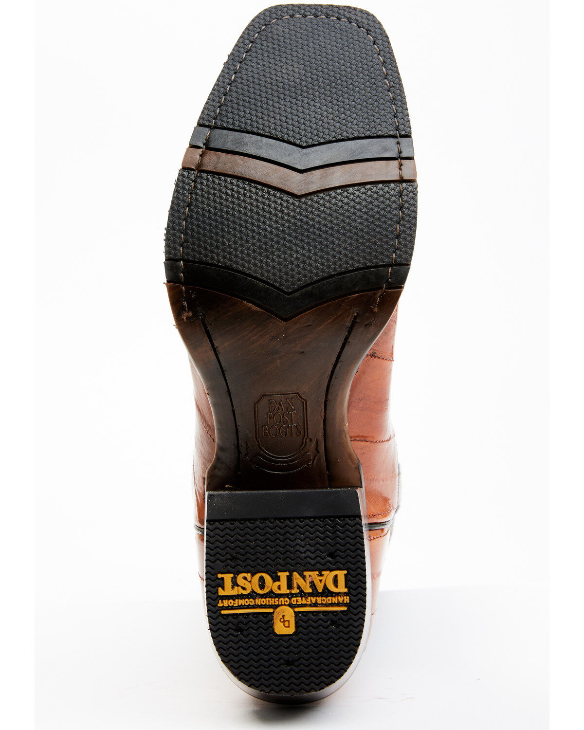 Dan Post Men's Eel Exotic Western Boots - Square Toe