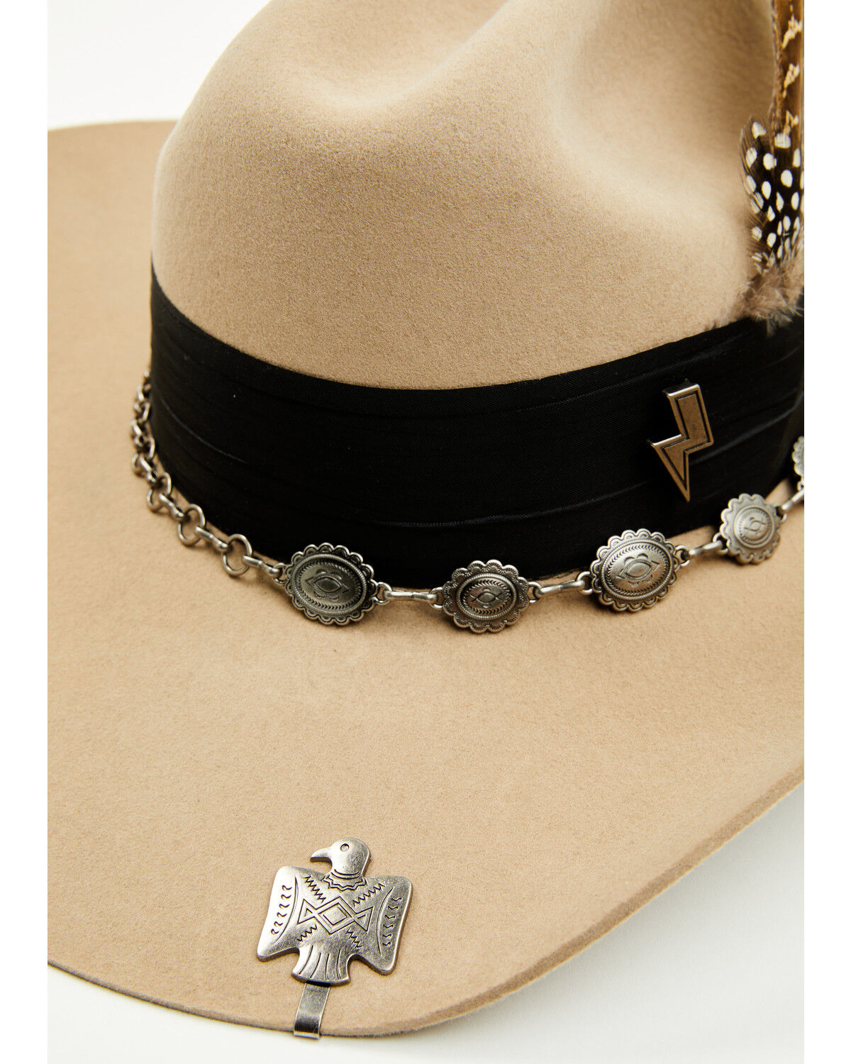 Boot Barn Concho Western Hat Accessory Set