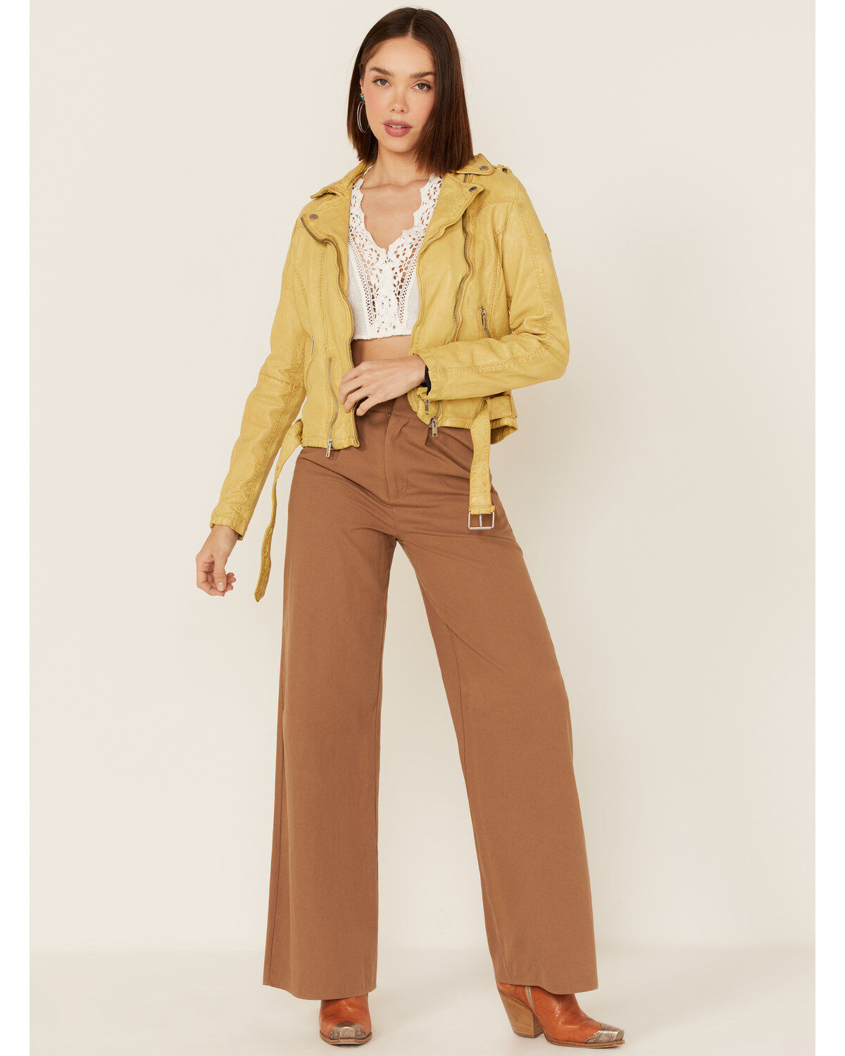 Mauritius Leather Women's Wild Moto Leather Jacket