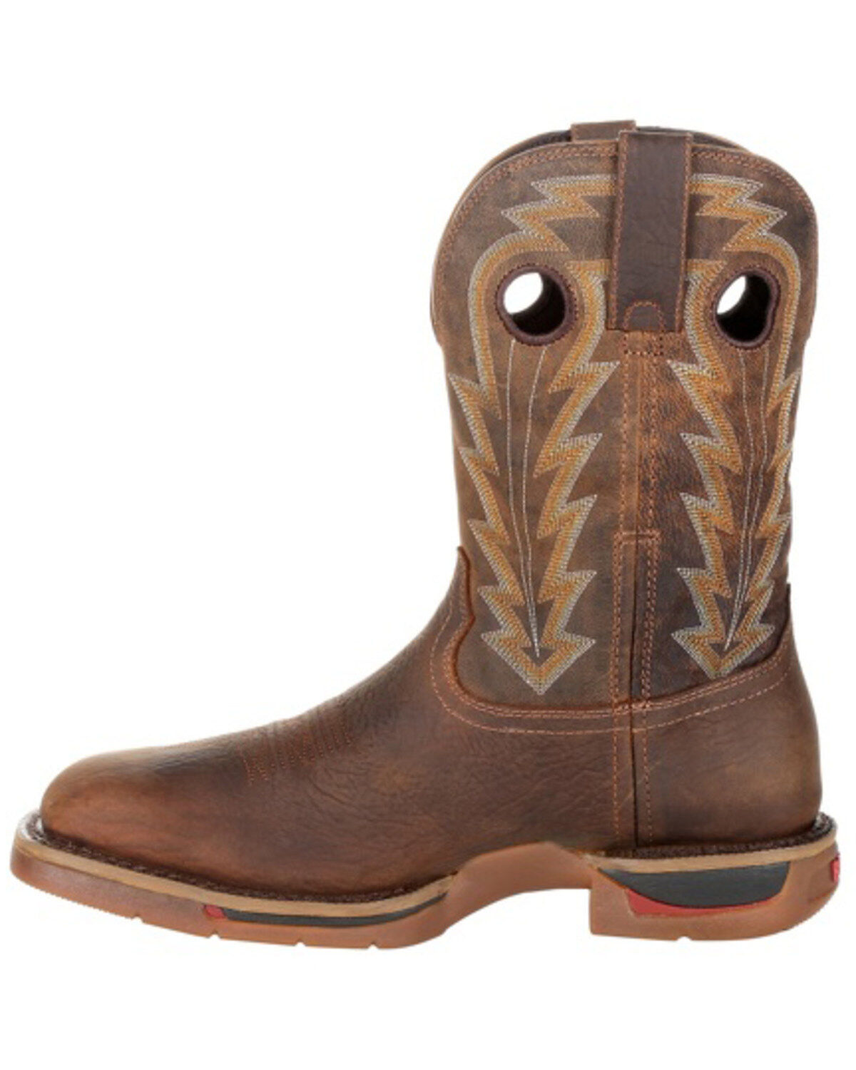 Rocky Men's Long Range Waterproof Western Boots - Square Toe
