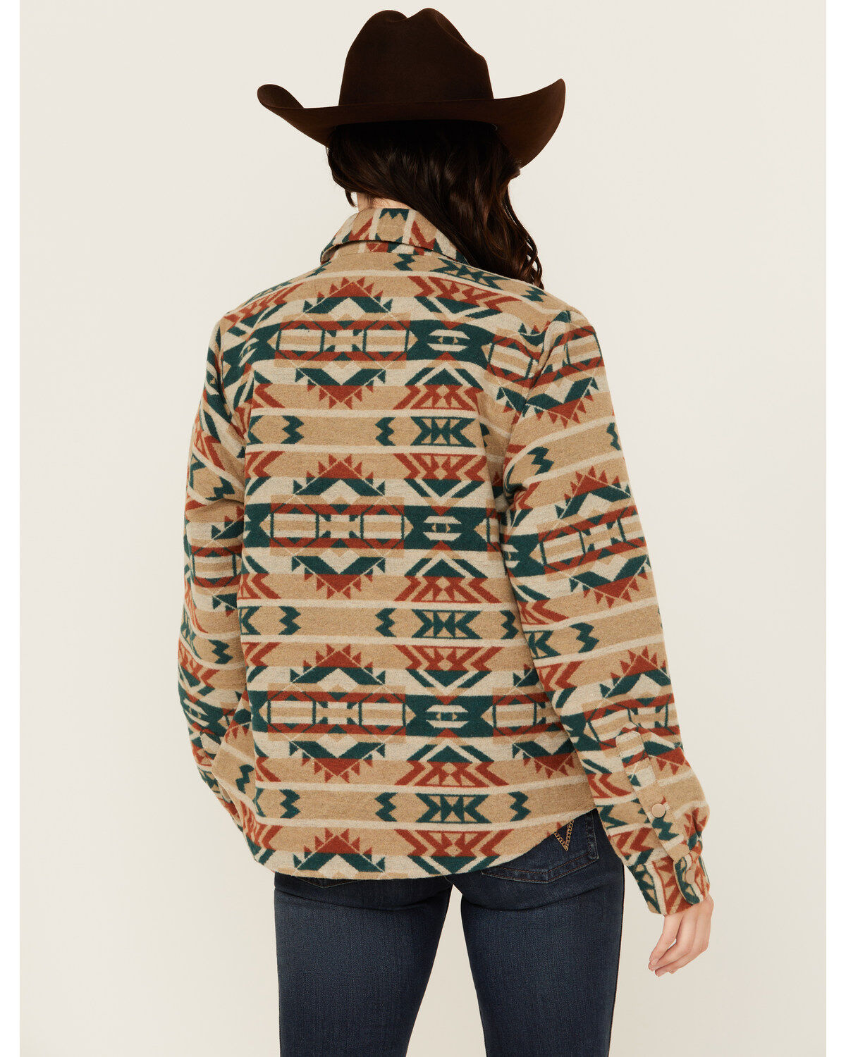 Outback Trading Co Women's Daphne Southwestern Snap Shacket