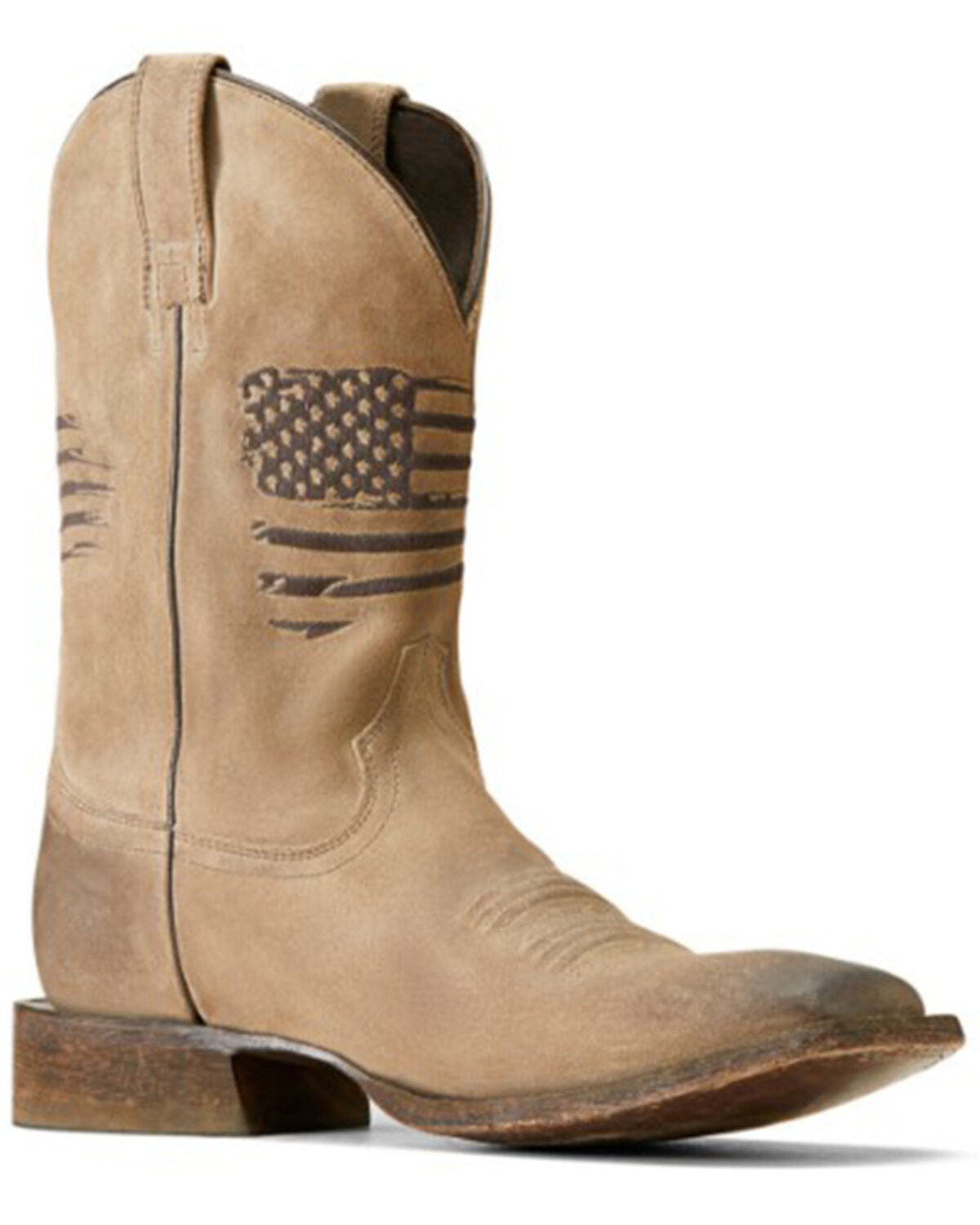 Ariat Men's Circuit Patriot Western Boots - Broad Square Toe