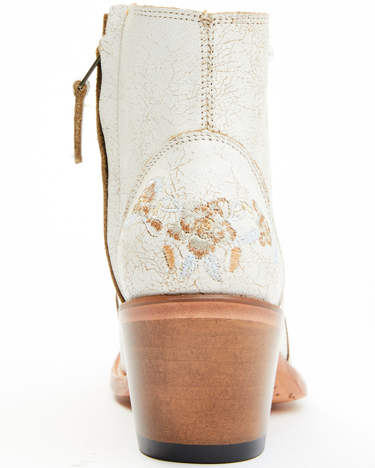 Shyanne Women's Carine Crackadela Floral Western Fashion Booties - Round Toe