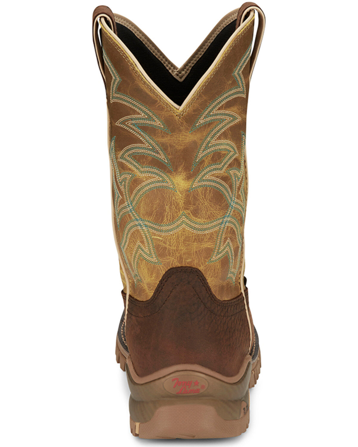 Tony Lama Men's Roustabout Pull-On Work Boots - Steel Toe