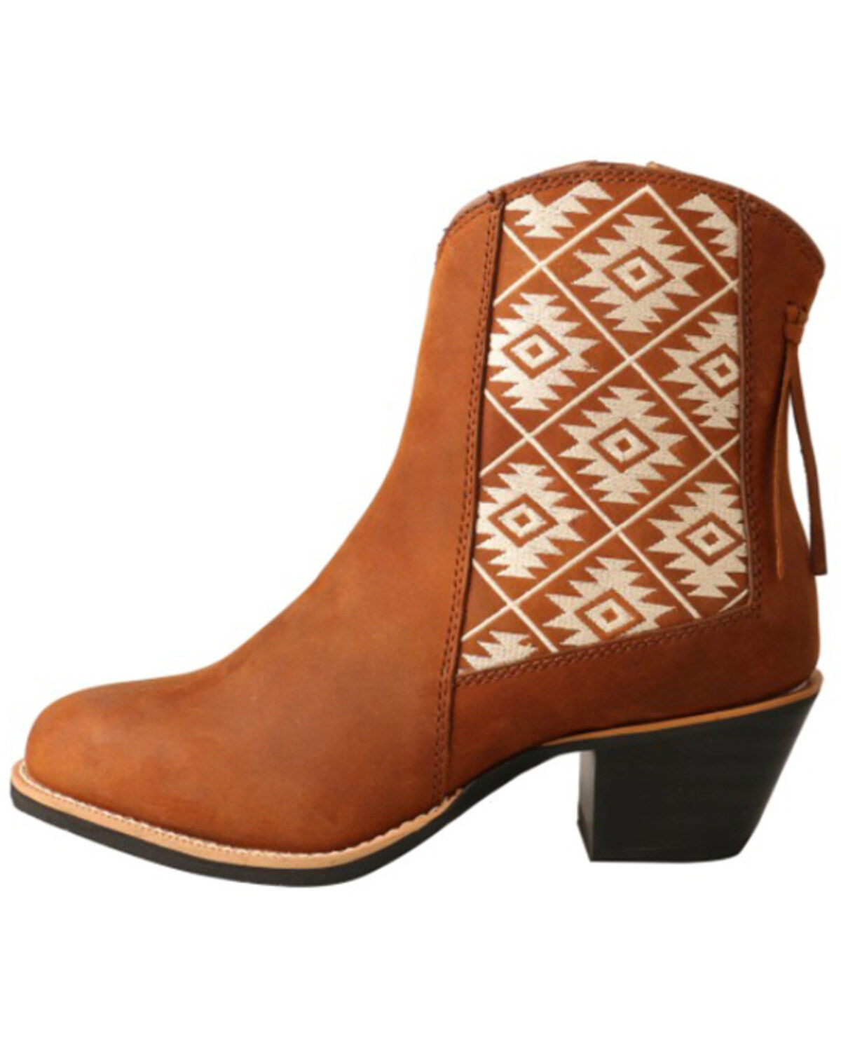 Twisted X Women's Southwestern Printed Western Booties - Round Toe