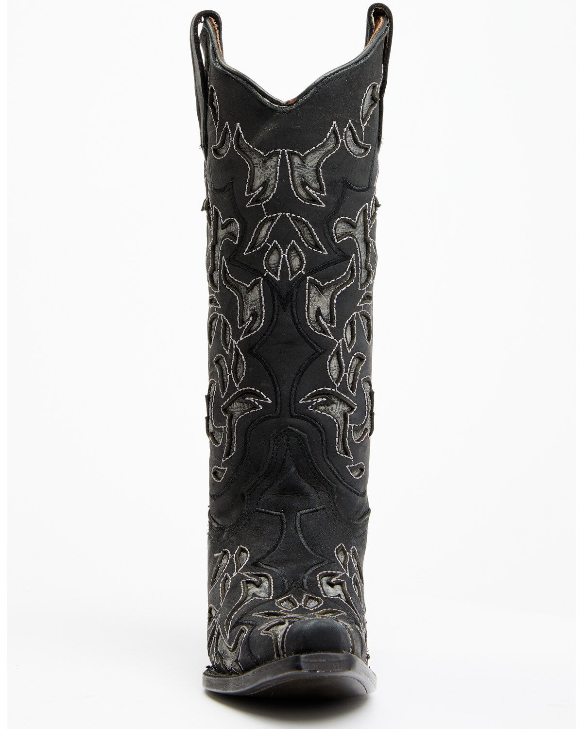 Circle G Women's Inlay Western Boots - Snip Toe