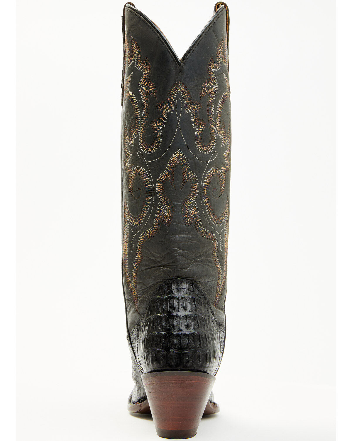 Shyanne Women's Layla Exotic Caiman Western Boots - Round Toe