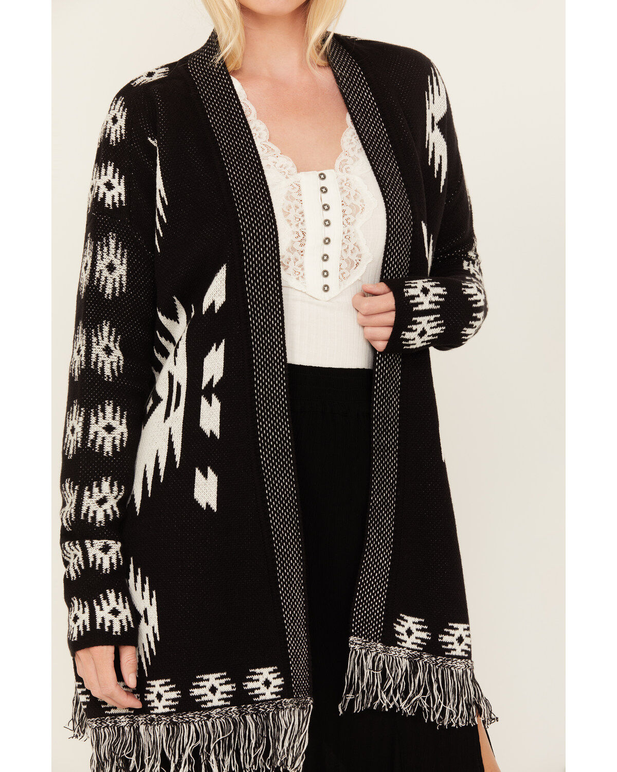 Idyllwind Women's Mamie Southwestern Print Cardigan