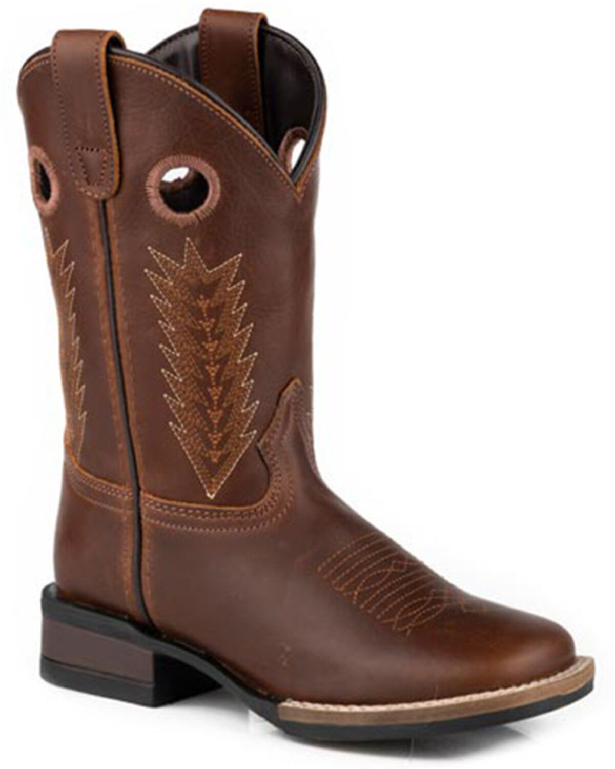 Roper Little Boys' James Western Boots - Broad Square Toe