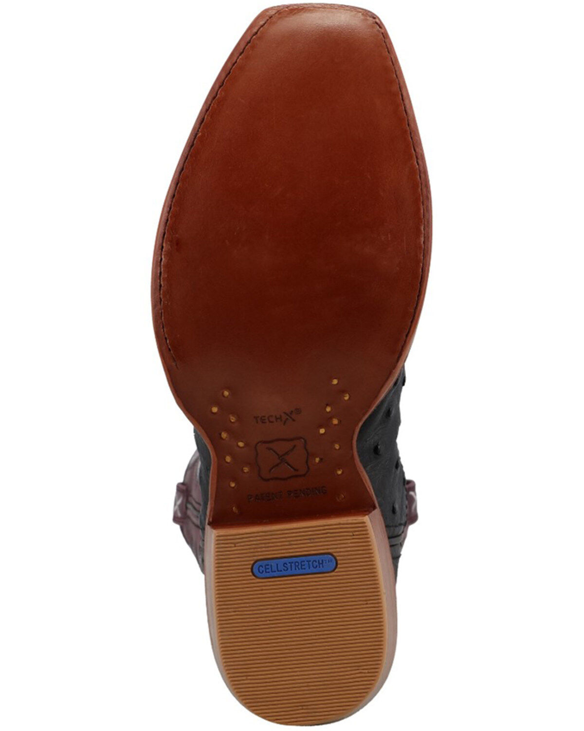 Twisted X Women's Reserve Exotic Full Quill Ostrich Western Boots - Square Toe